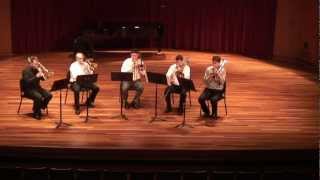 Bach Chaconne performed by Southeast Trombone Symposium faculty [upl. by Notxam]