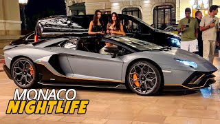 MONACO BILLIONAIRES NIGHTLIFE 2024  LADIES amp SUPERCARS LUXURY LIFESTYLE [upl. by Niwred674]