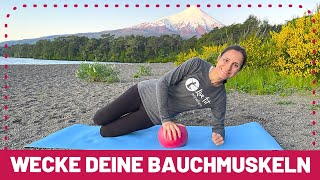 Effektives 5Minuten Bauchtraining mit Redondo Ball [upl. by Nwahsear]