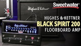 Hughes amp Kettner Black Spirit 200 Floorboard Amp Demo [upl. by Nora]