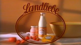 Landliebe Joghurt mit Erdbeeren  Werbung 1995 [upl. by Junina620]