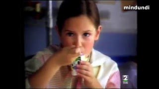 1992 Yogur Bio de Danone con zumo natural de frutas sin colorantes Publicidad Anuncio Comercial [upl. by Denys]