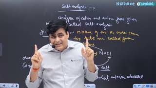 Salt Analysis Class L 01 Class 12 for IIT JEE By Vj Sir Kota Apni Kaksha  Carbonate Bicarbonate [upl. by Thurnau394]