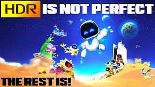 Astro Bot PS5  HDR Is Not Perfect  HDR ReviewSettings  HDR Looks Washed Out  HDR vs SDR Tested [upl. by Ogu]