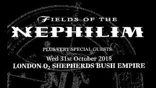 FIELDS OF THE NEPHILIM  full set  London  31102018 [upl. by Aneehsram]