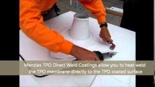 5 Skin TPO Direct Weld Installation Video [upl. by Ewer299]