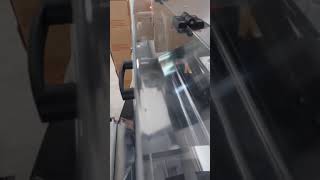 SAVEMA Traverse Printer Installation on Exterrnally to the Packaging Line [upl. by Namajneb]