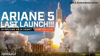 Watch the LAST Ariane 5 rocket launch ever [upl. by Palgrave]