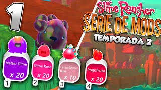 SLIME RANCHER CON MAS DE 50 SLIMES NUEVOOOOOS  1 [upl. by Vanhook]