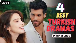 4 Best Turkish Dramas in Hindi Dubbed  Watch now [upl. by Eolc]