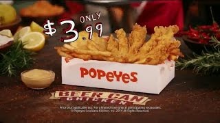 TV Spot  Popeyes  Beer Can Chicken Barbecue Party  Louisiana Fast [upl. by Neau]