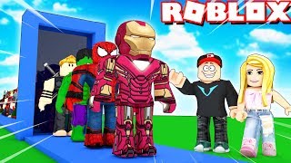 FABRYKA SUPERBOHATERÓW W ROBLOX Superhero Tycoon  Vito vs Bella [upl. by Evan105]