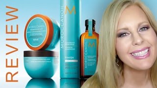 My Moroccanoil Obsession  Product Review [upl. by Mindi610]