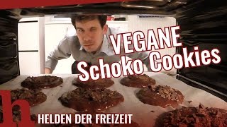 Vegane SchokoCookies Rezept  Schnellanleitung [upl. by Alil667]