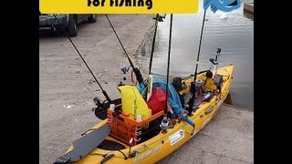 Rigging a kayak for fishing [upl. by Haggi403]