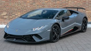 2018 Lamborghini Huracan LP6404 Performante  Telesto Grigio  Walkaround Interior  High Quality [upl. by Tabshey235]