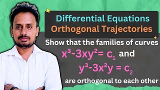 7 Differential Equations  Orthogonal Trajectories [upl. by Seidnac]