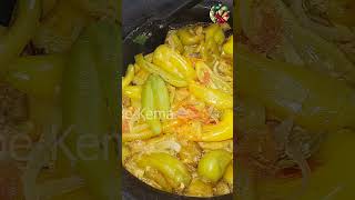 ✔ Delicious Capsicum Curry Sri Lankan Style malumirisrecipe food apekema foryou cooking fyp [upl. by Abeh439]