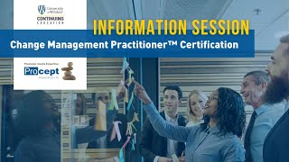 Fall 2024 Information Session Change Management Practitioner™ Certification [upl. by Tymon]