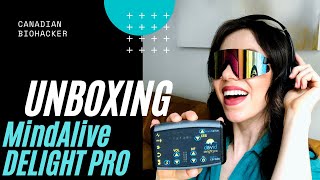 UNBOXING MindAlive’s Delight Pro device [upl. by Redvers535]