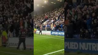 OLDHAM ATHLETIC FANS SING ALLEZ ALLEZ ALLEZ away at Tranmere oafc shorts football limbs facup [upl. by Terraj]