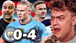 MAN CITY 04 SPURS REACTION ARE MAN CITY IN CRISIS [upl. by Olag]