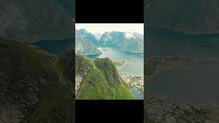 Incredible Sherpa pathway in Norways Lofoten Island A Journey of Pride lofotenislands shorts [upl. by Israeli]