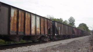 BampP Freight in Youngsville  August 24 2011 [upl. by Aniretake469]