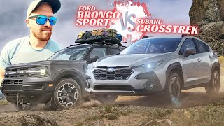 Ford Bronco Sport vs Subaru Crosstrek DONT WASTE YOUR GAS MONEY ON THESE 2 ENGINES [upl. by Suiremed]