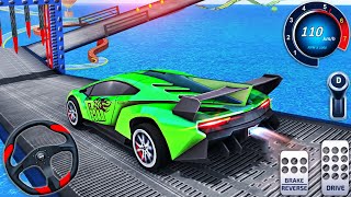 Impossible GT Car Stunt Racing Simulator  Muscle Car Mega Tracks Races 3D  Android GamePlay 4 [upl. by Hairacaz]