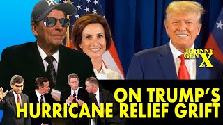 Trump has a GoFundMe for the victims of Hurricane Helene [upl. by Ahsinnor]