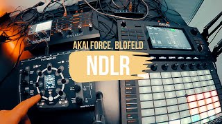 Second jam with the NDLR  akaiforce blofeld [upl. by Chretien906]