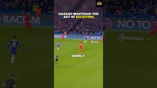 Hazard could receiving the ball ANYWHERE 🪄 [upl. by Eatnoed]