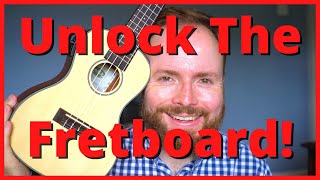 UNLOCK THE UKULELE FRETBOARD WITH THE CAGED METHOD [upl. by Eive]