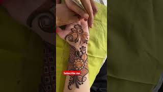 AS mehndi 64 youtubeshorts mehndi beautifulmehndi shortfeed henna viralvideo [upl. by Adur]