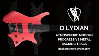 Atmospheric Modern Progressive Metal Backing Track in D Lydian  120 BPM [upl. by Ahsyla]