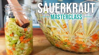 Best Sauerkraut Recipe Fermented Cabbage The Ultimate Guide [upl. by Nnylharas488]