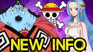 VIVRE CARD 4 New Info On Vivi Jinbe and Whitebeard  One Piece Discussion  Tekking101 [upl. by Shargel]