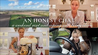 ITS TIME FOR AN HONEST CHAT  THE RAW AND REAL TRUTH  A WEEKEND RESET  COPING WITH BEING ALONE [upl. by Ylesara957]