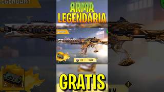 COMO CONSEGUIR UN ARMA LEGENDARIA GRATIS  COD Mobile shorts codmobile codm callofdutymobile [upl. by Noakes]