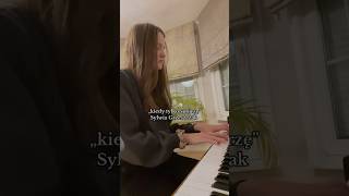 Sylwia Grzeszczak amp Sound’n’Grace „Kiedy tylko spojrzę” piano [upl. by Nosremaj]