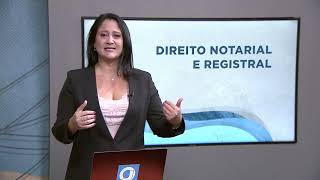 👩 Saber Direito  Direitos Notarial e Registral  Aula 3 [upl. by Basilius]