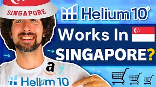 Does Helium 10 Work In Singapore Is Helium 10 Available In Amazon Singapore Which Tools Work There [upl. by Il]