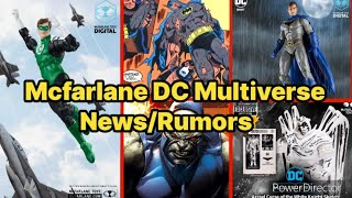 New Reveals Mcfarlane DC Multiverse  Rumors News [upl. by Harrow]