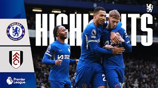 Chelsea 10 Fulham  HIGHLIGHTS  Premier League 202324 [upl. by Anifares]