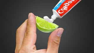 Amazing uses of TOOTHPASTE that no one tells you [upl. by Ateval]