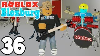 STARTING A BAND  Roblox BLOXBURG  Ep36 [upl. by Fanechka]