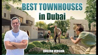 Best TOWNHOUSES in Dubai  Nshama Townsquare townhouses  Real estate in Dubai [upl. by Eneri343]