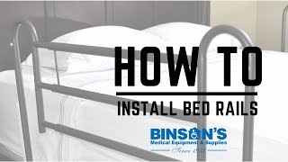 Safety 1st  Bed Rail installation video [upl. by Genet694]