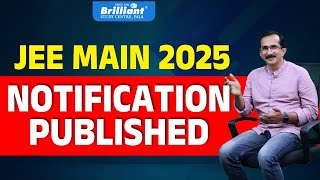 JEE Main 2025  Notification Published [upl. by Rumit]